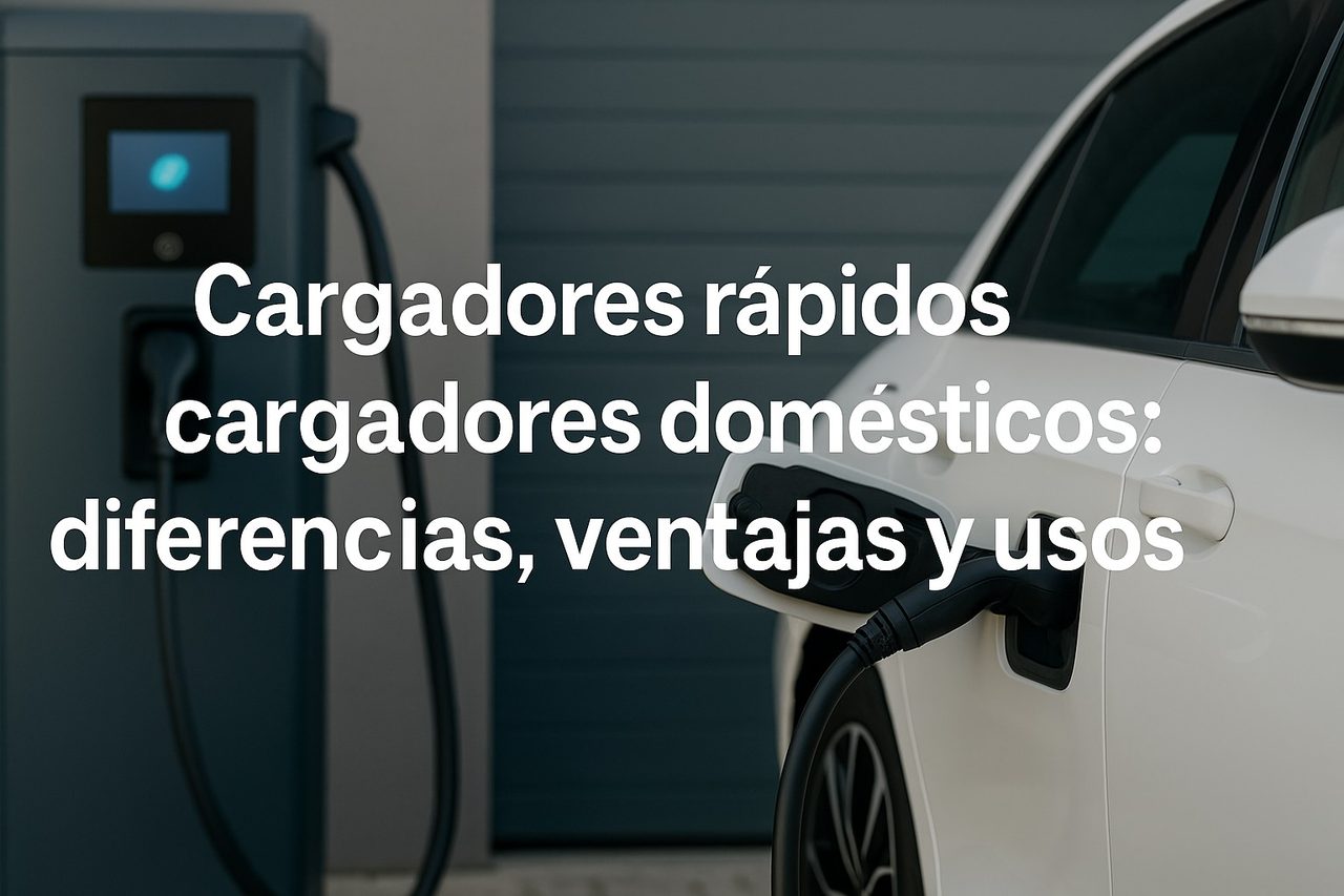 Cargadores rápidos vs cargadores domésticos: diferencias, ventajas y usos - feat cargadores rapidos