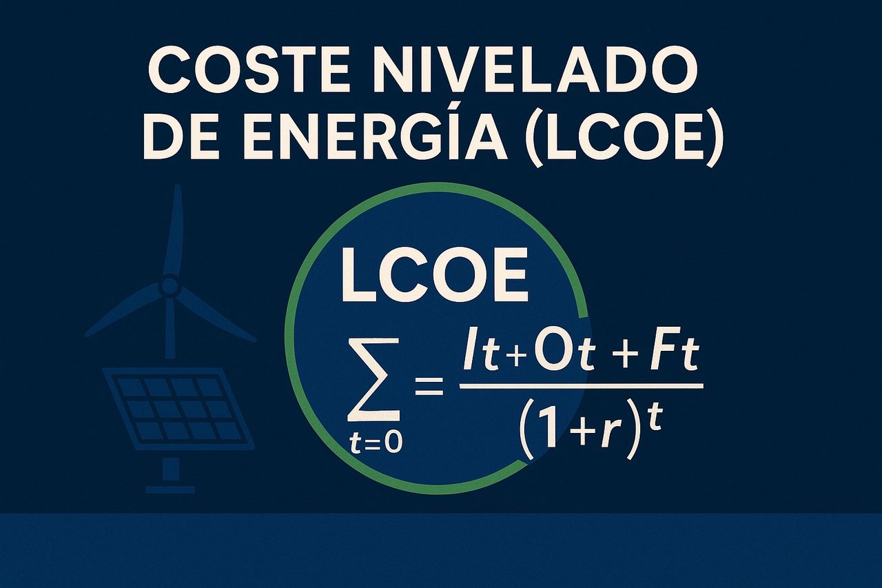 Cómo calcular el coste nivelado de energía (LCOE): fórmula, ejemplos y guía práctica - feat coste nivelado de la energia