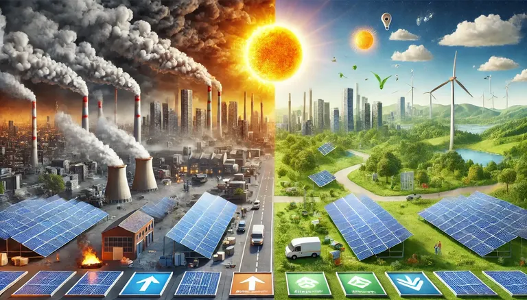 ¿Qué es el efecto invernadero y cómo la energía solar puede mitigarlo?