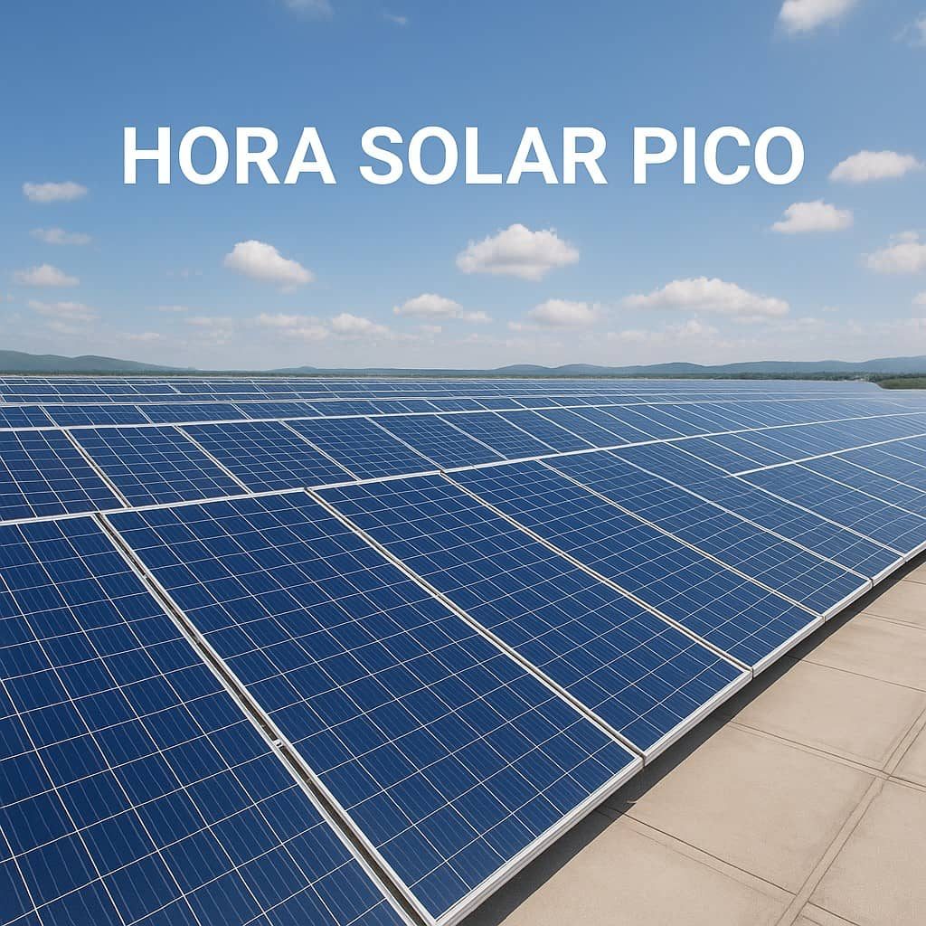 ¿Qué es la hora solar pico? - feat hora solar pico