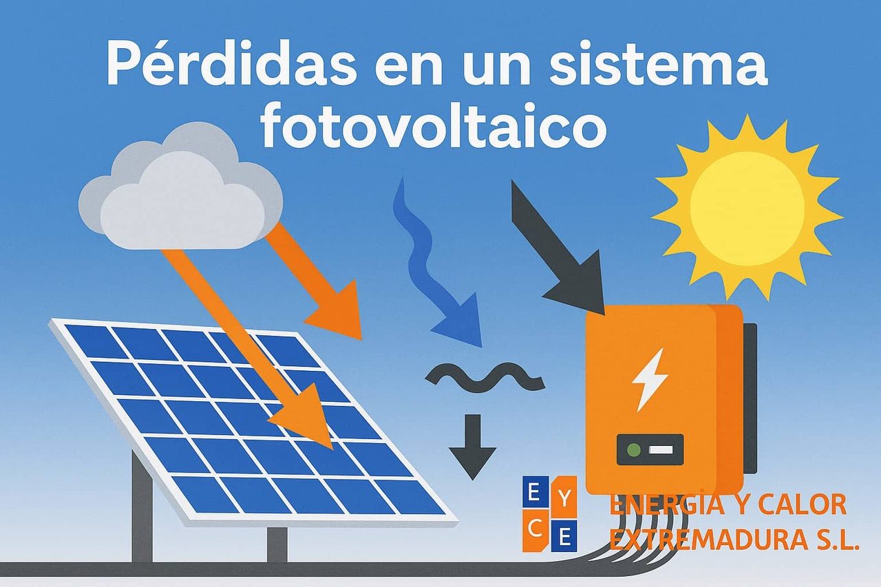 Pérdidas en un sistema fotovoltaico: causas, cálculos y cómo evitarlas - feat perdidas sistema fotovoltaico