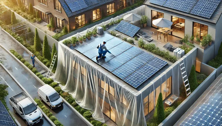 ¿Cómo proteger los paneles solares?
