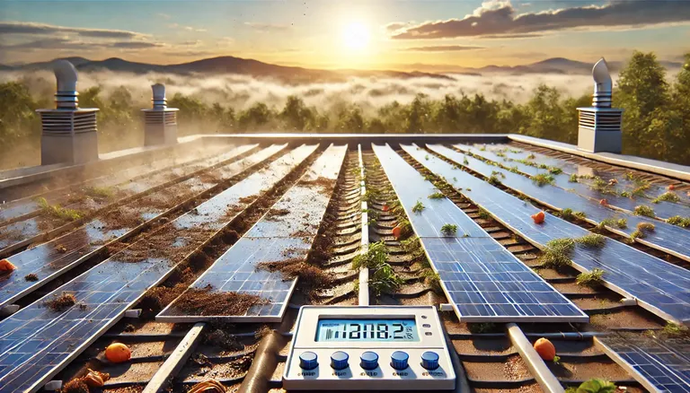 ¿Cómo afecta la suciedad de las placas solares al rendimiento?