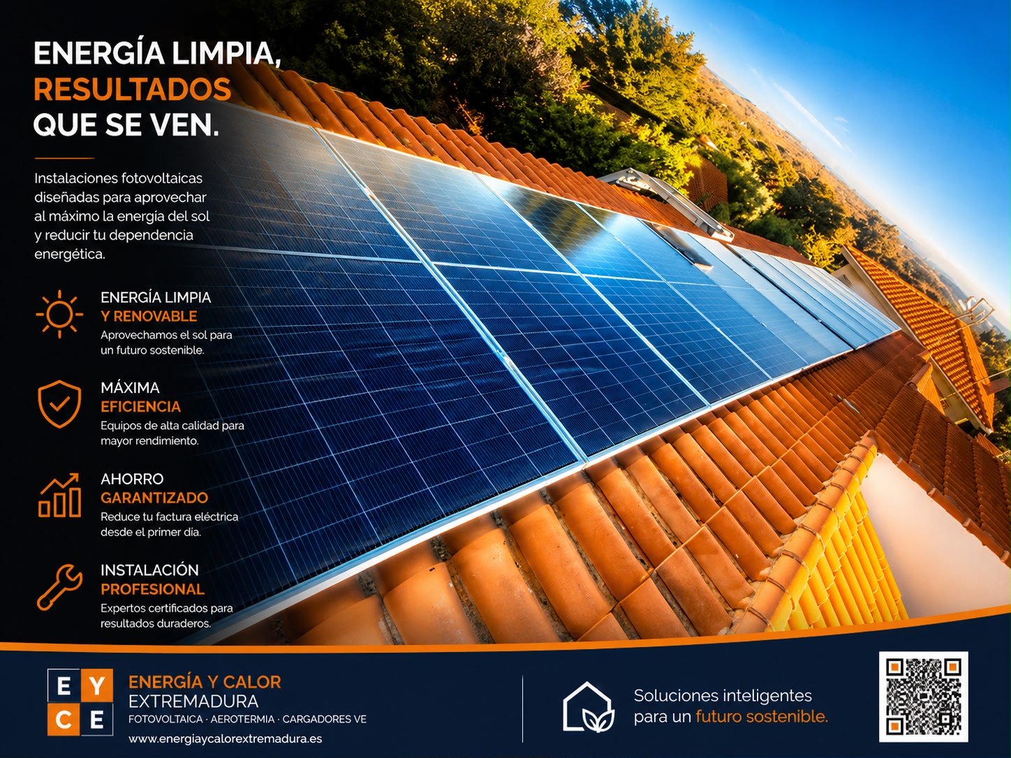 Instalación eléctrica profesional por técnico certificado de Energía y Calor Extremadura — seguridad y eficiencia