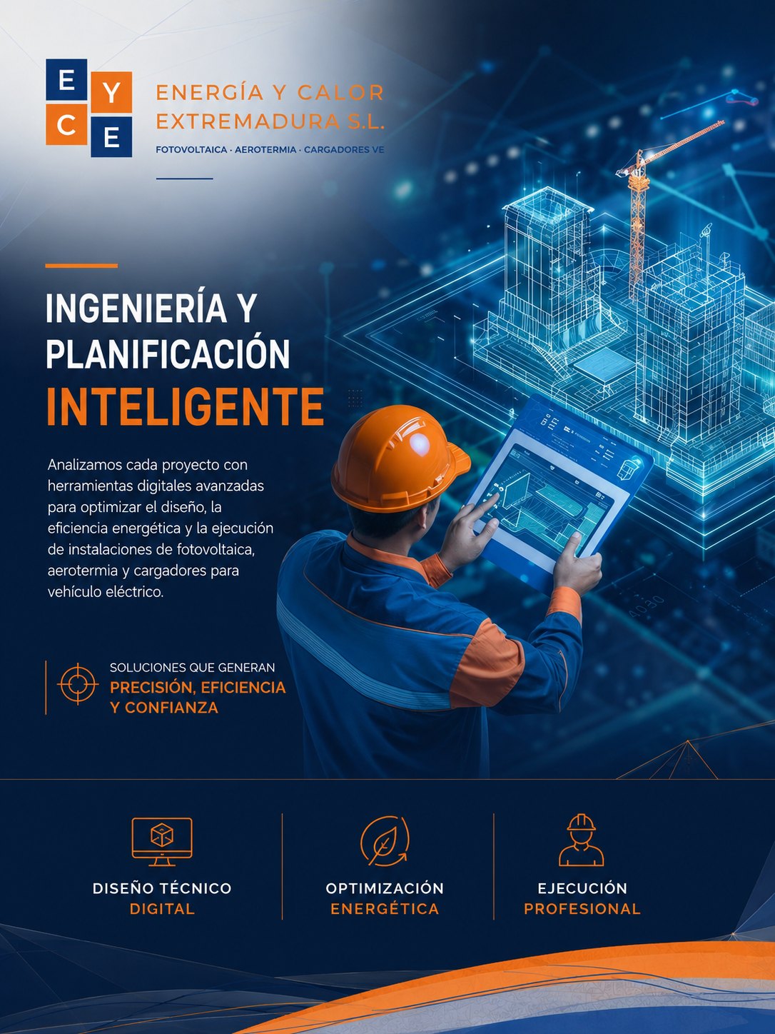 Ingeniería y planificación inteligente de instalaciones — Energía y Calor Extremadura