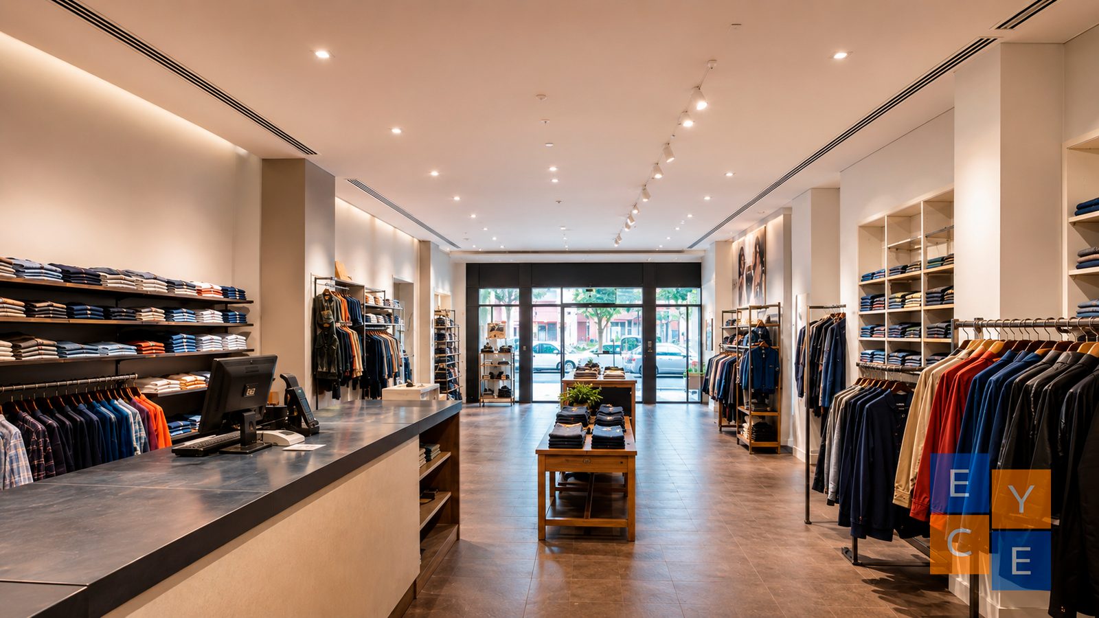 Después — local comercial de Badajoz renovado con climatización integrada e iluminación uniforme