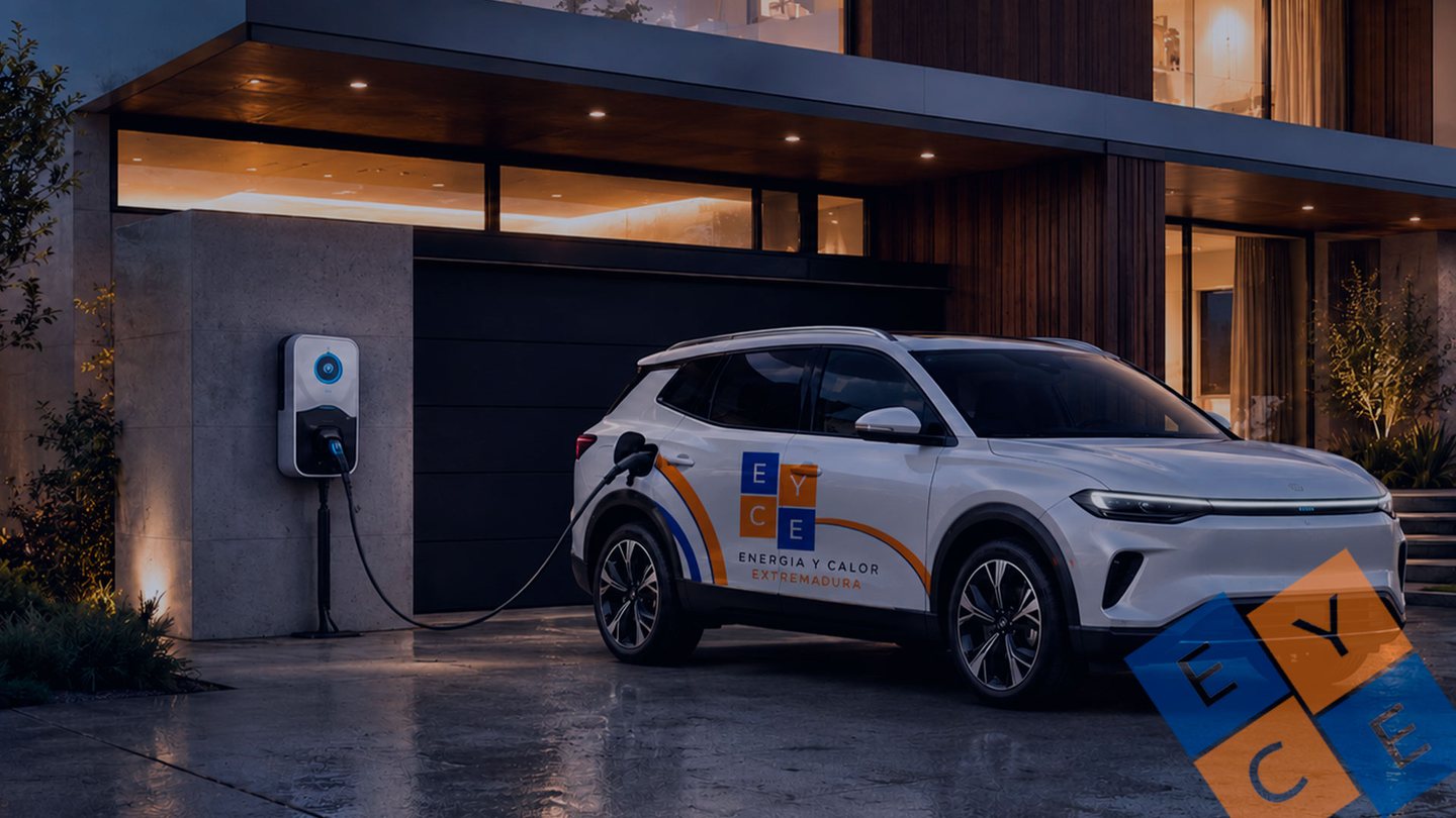 Cargador de pared para vehículo eléctrico en una vivienda