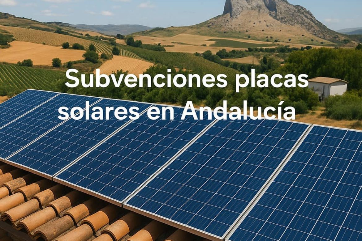 Subvenciones de placas solares en Andalucía
