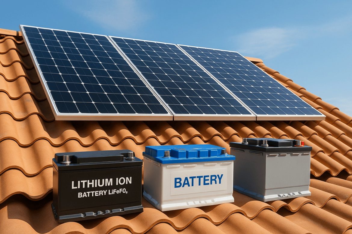 Baterias para Placas Solares