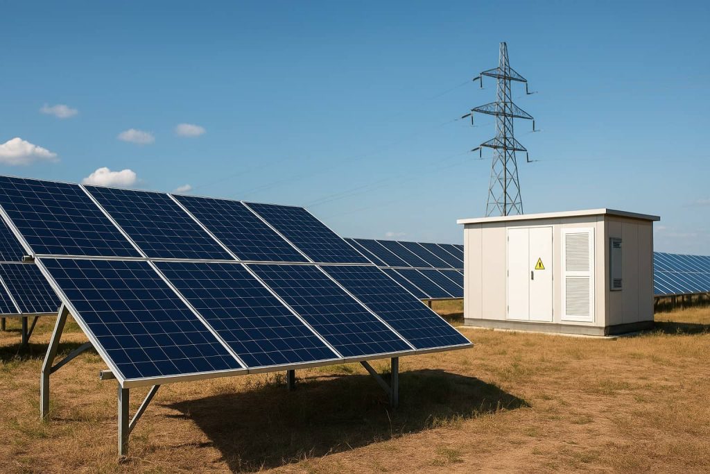 instalación de una planta fotovoltaica
