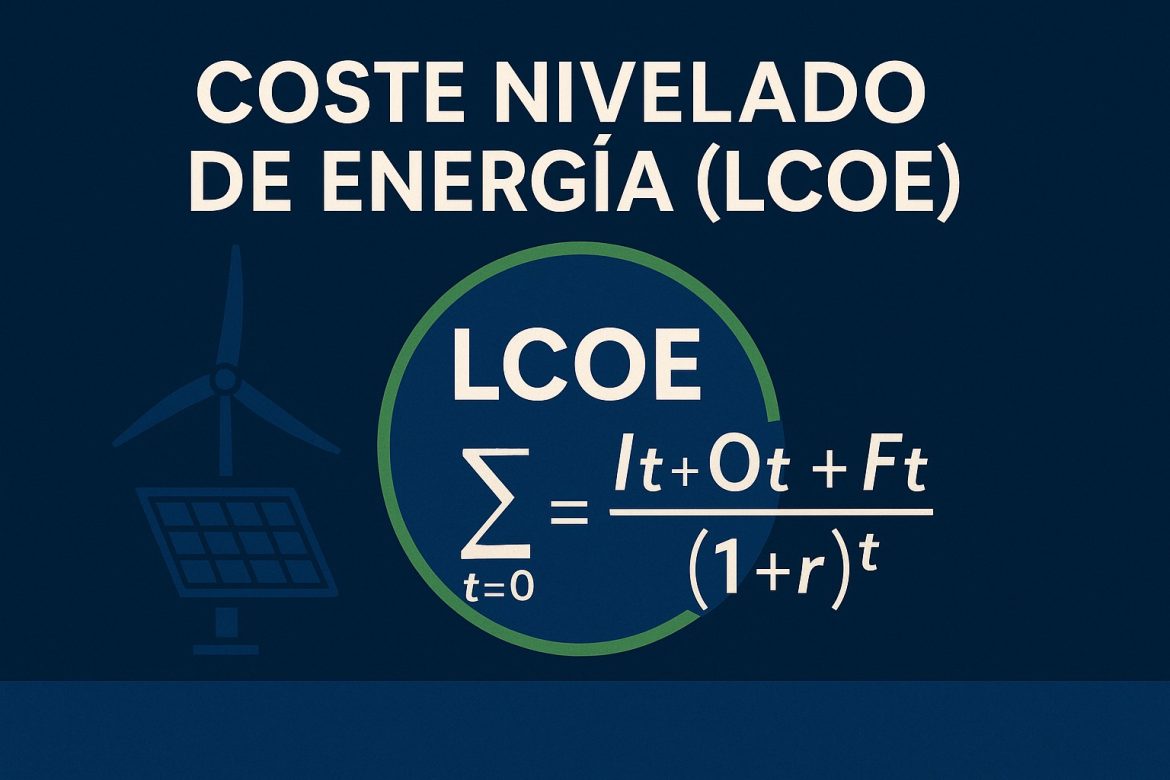 Cómo calcular el coste nivelado de energía (LCOE): fórmula, ejemplos y guía práctica
