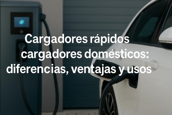 Cargadores rápidos vs cargadores domésticos: diferencias, ventajas y usos