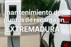Mantenimiento y revisiones de puntos de recarga para vehículos eléctricos en Extremadura