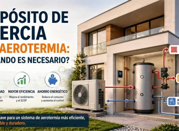 Depósito de inercia en aerotermia: qué es, cuándo es necesario y cómo influye en el consumo